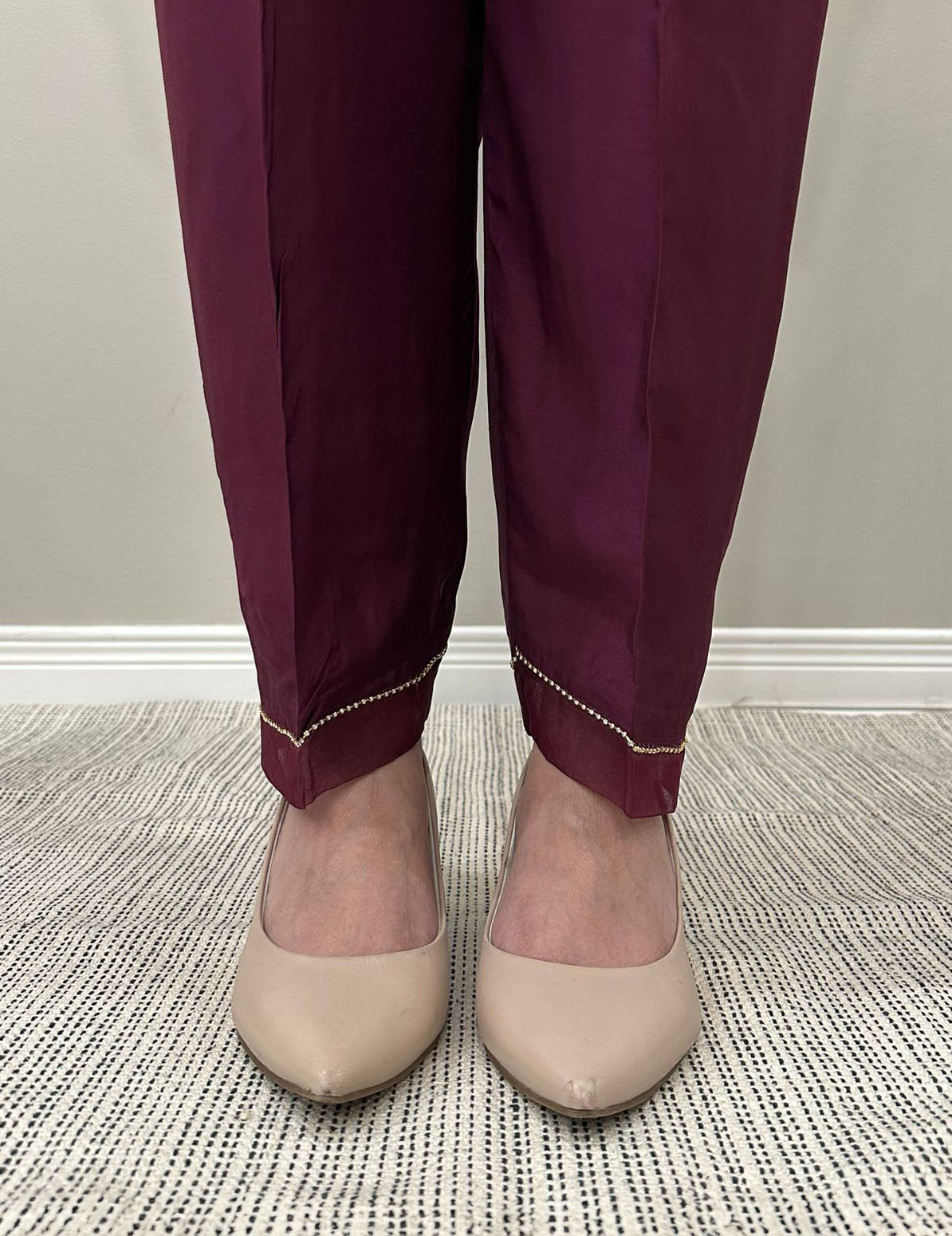 Magenta Trouser