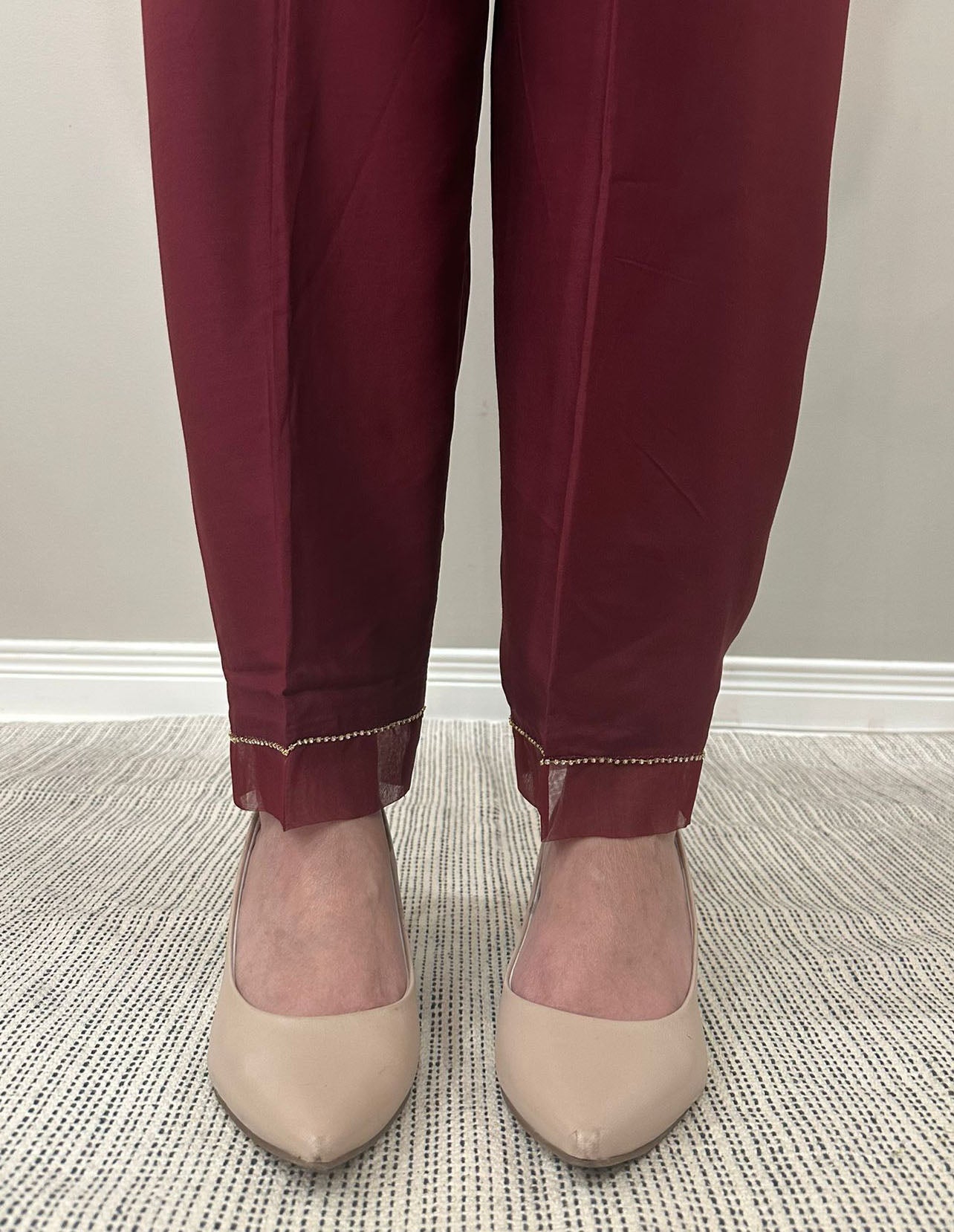 Maroon Trouser