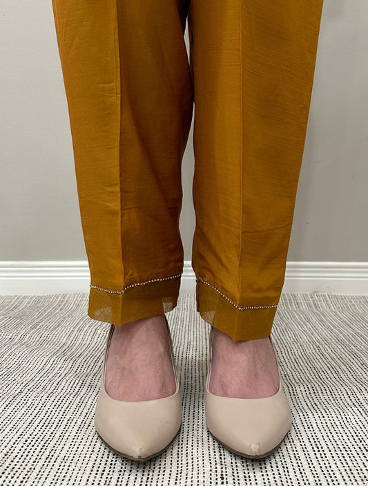 Mustard Brown Trouser