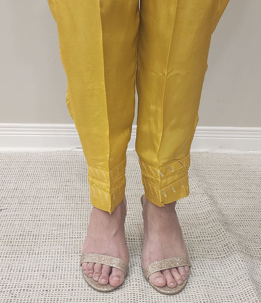 Yellow Mustard Trouser