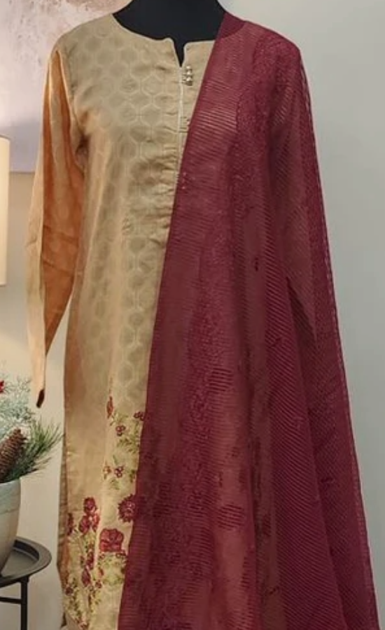 MAROON DUPATTA