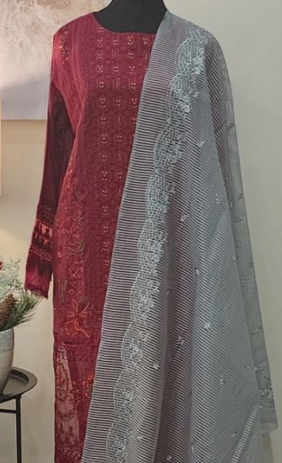 GREY DUPATTA