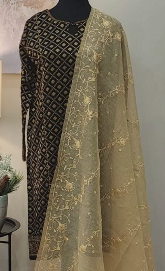 BEIGE DUPATTA