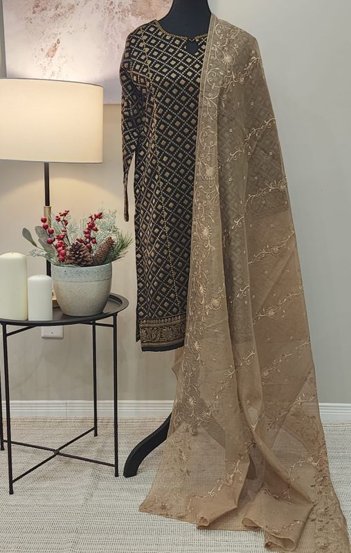 ROSE GOLD DUPATTA