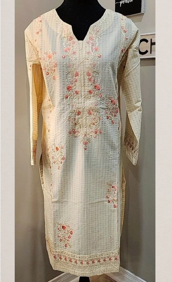 IVORY KURTI