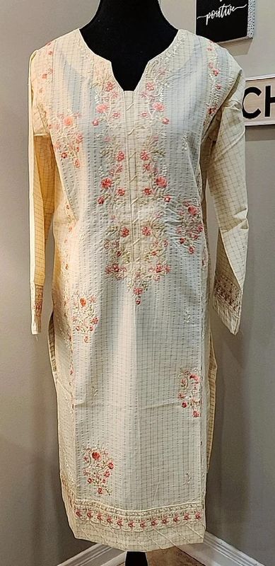 IVORY KURTI