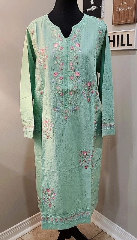 MINT GREEN KURTI