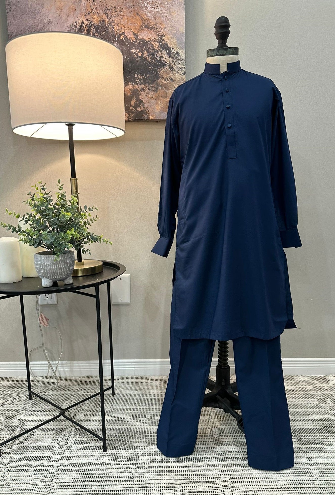 Boys Blue Kurta Pajama