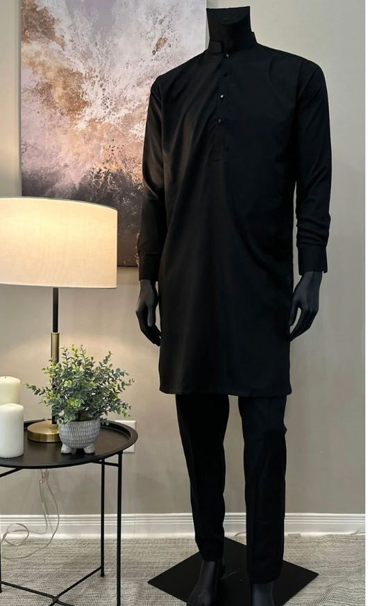 Black Kurta Pajama