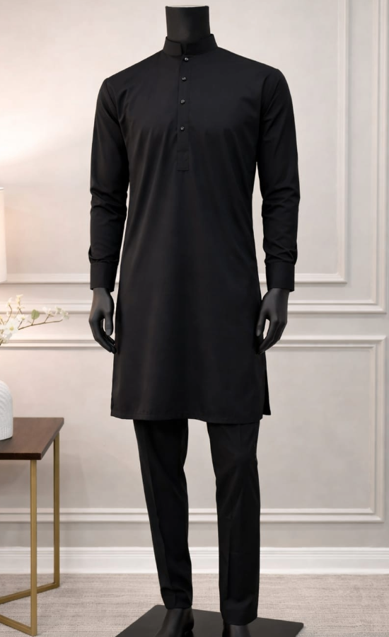 Black Kurta Pajama
