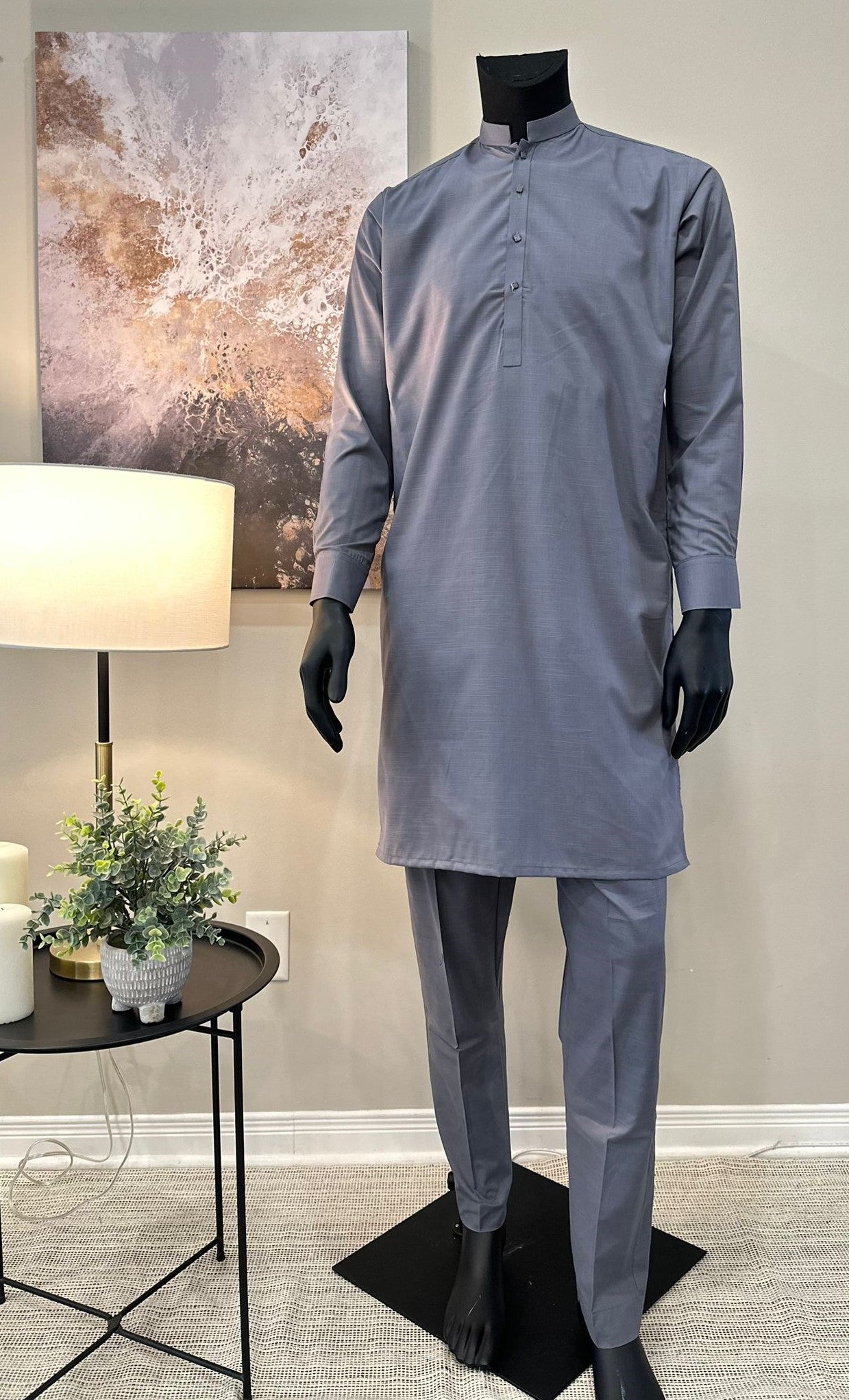 Grey Kurta Pajama