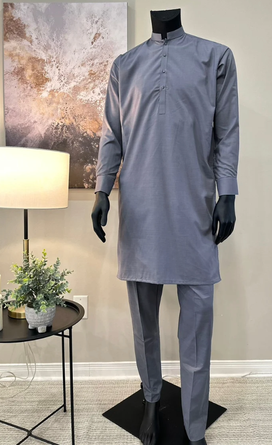 Grey Kurta Pajama