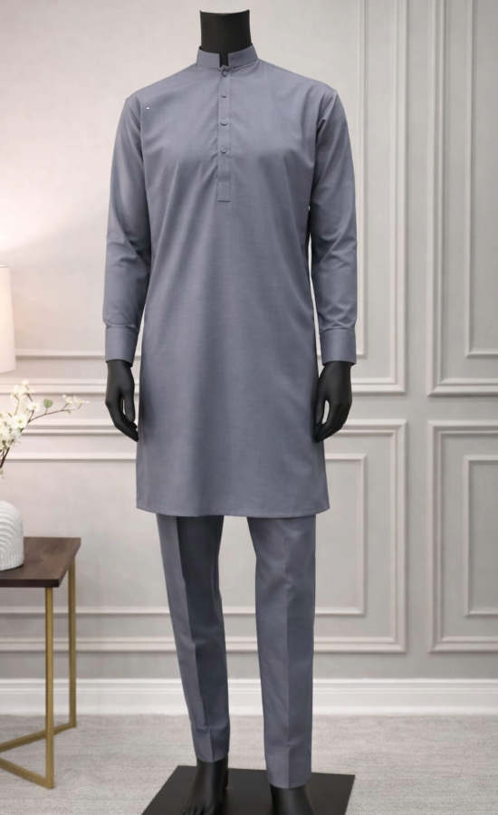 Grey Kurta Pajama