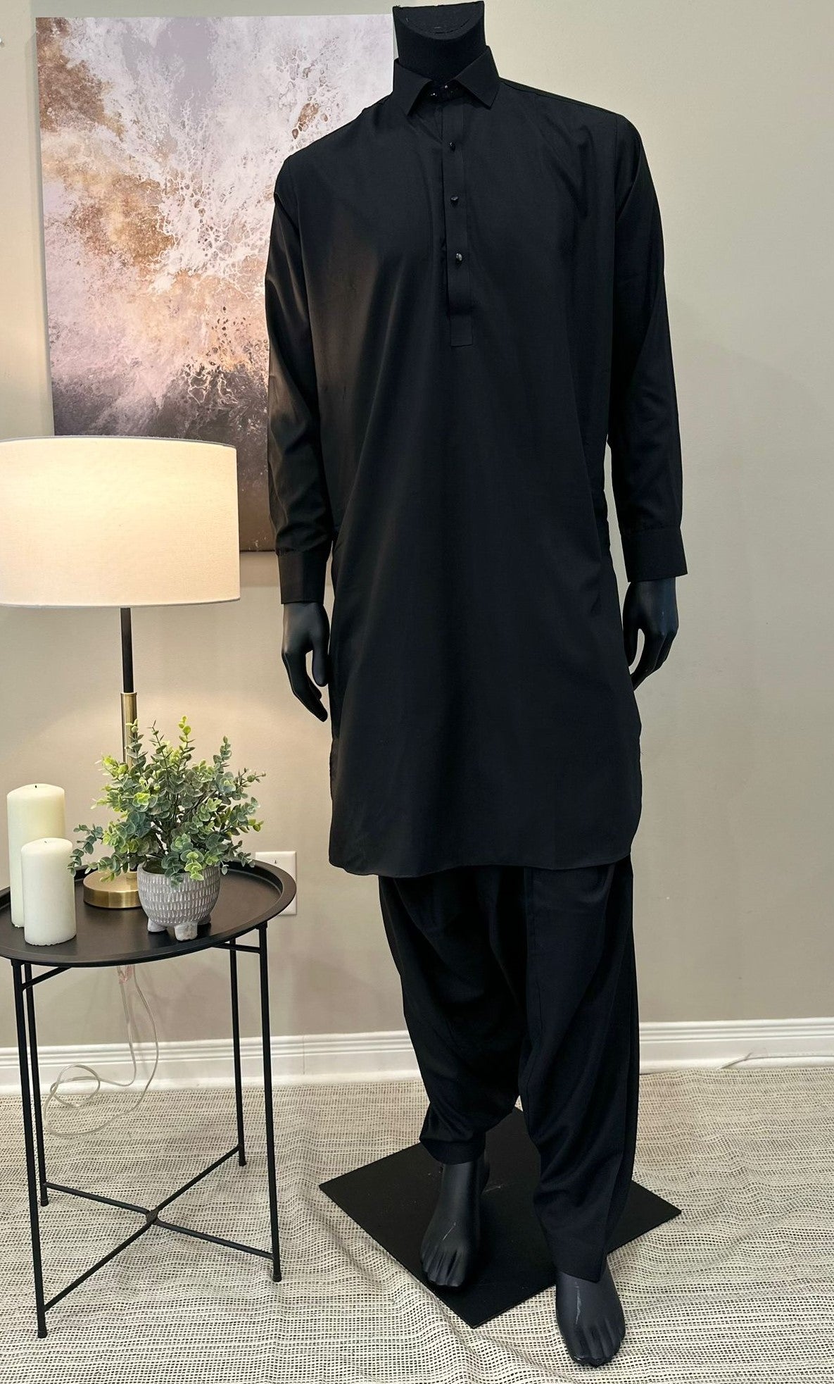 Black Kameez Shalwar