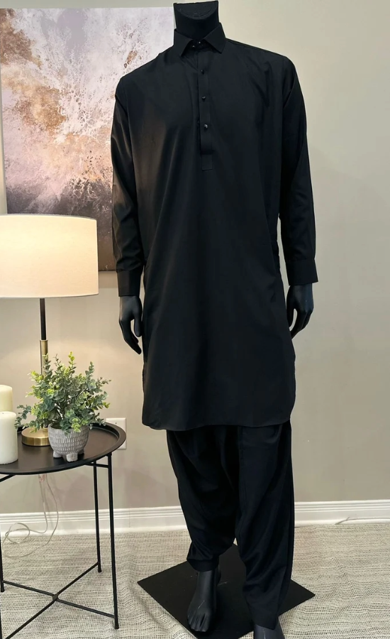 Black Kameez Shalwar