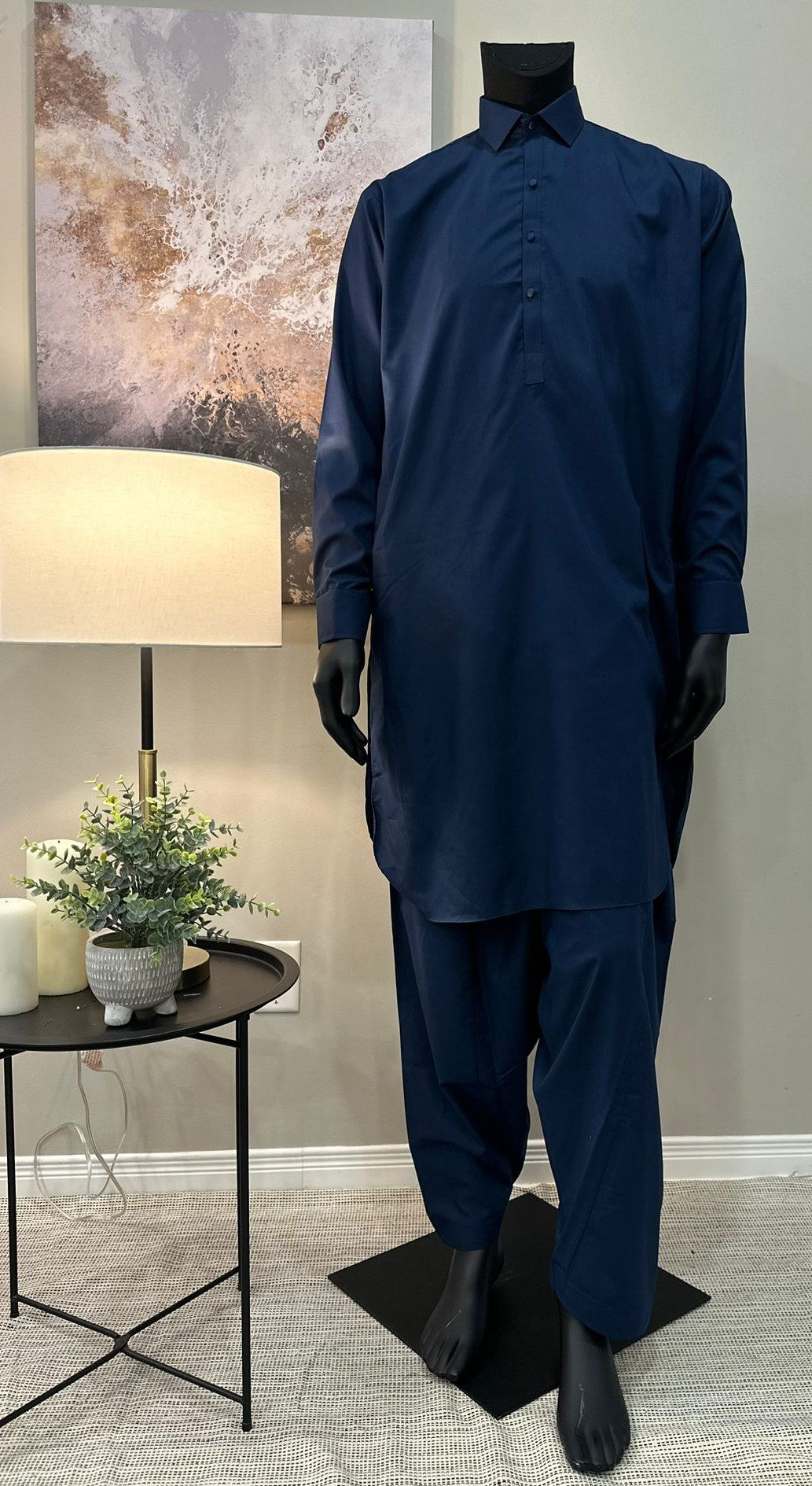 Blue Kameez Shalwar