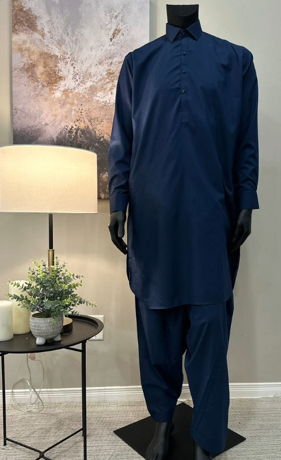 Blue Kameez Shalwar