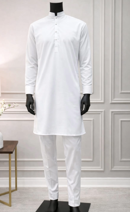 White Kurta Pajama